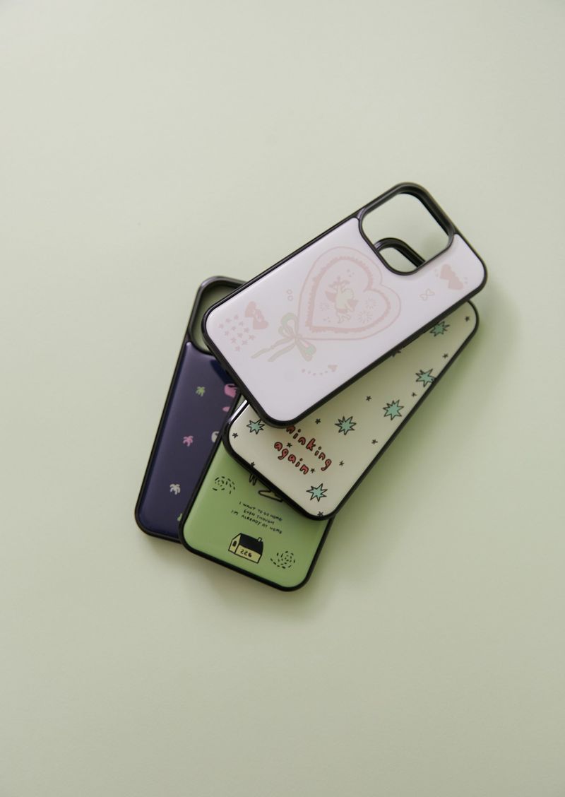 cupid again epoxy phone case
