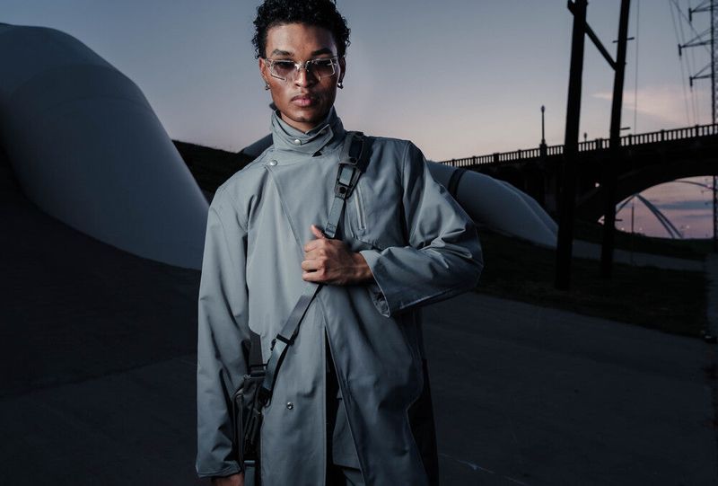 Ghost In The Shell TYPE - S Glasses (Grey Tint Glasses)