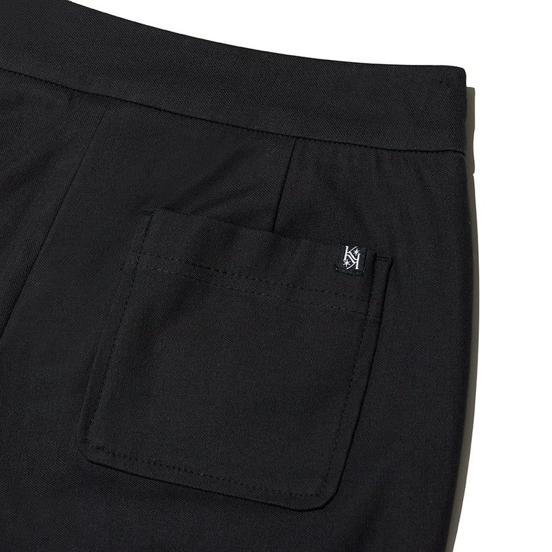 COLLECTION FLEXIBLE BOOTCUT PANTS [BLACK]