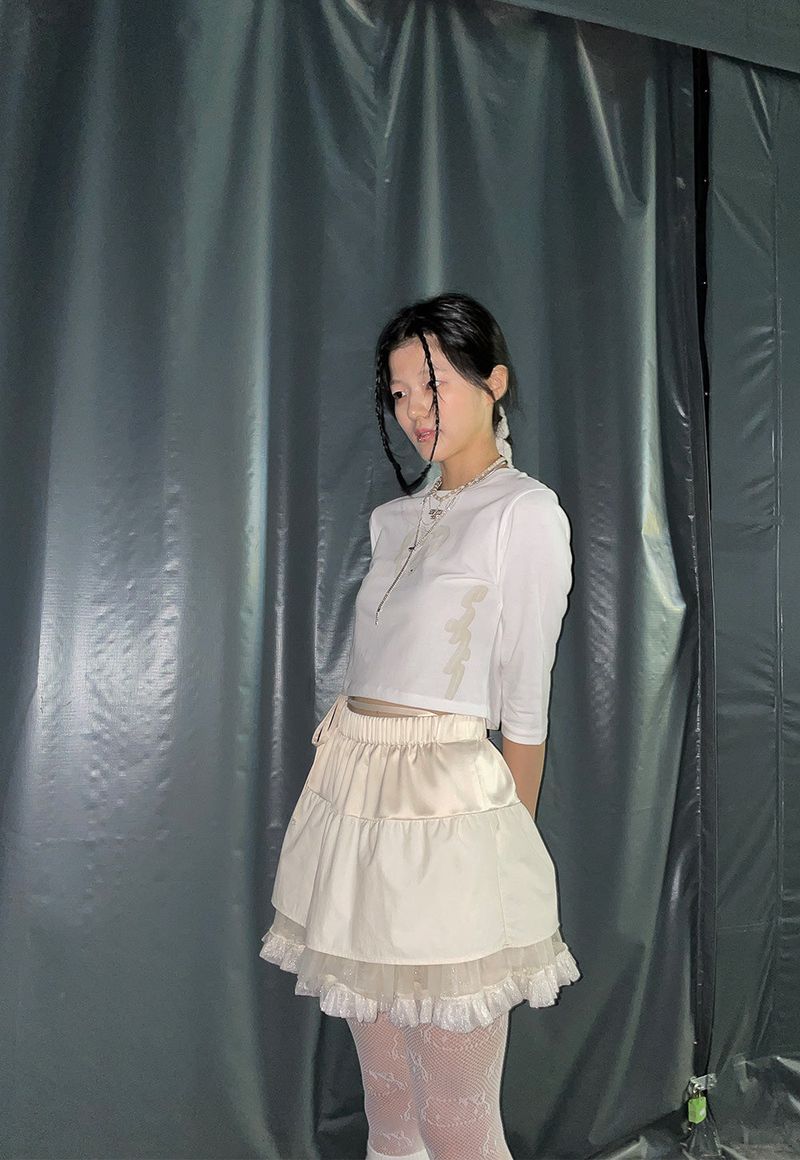 2-WAY KIRI TUTU SKIRT _CREAM