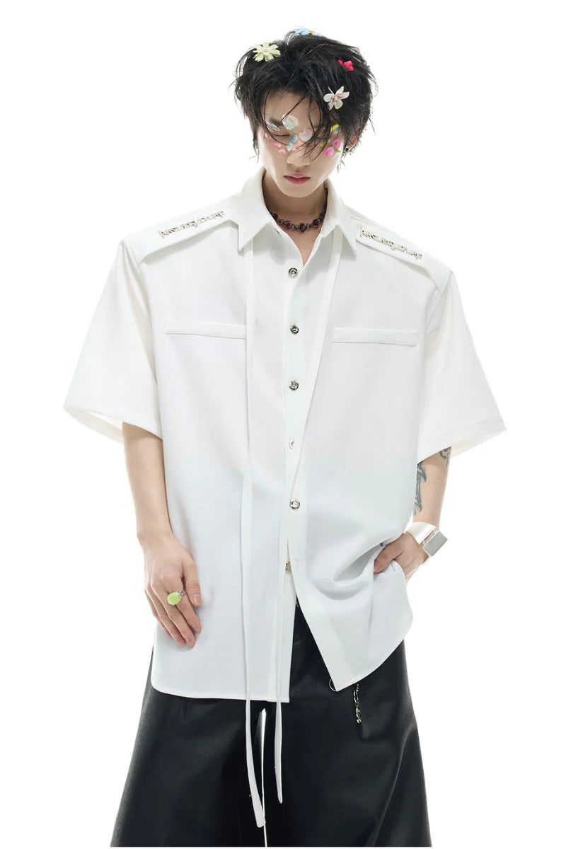 Argue Cultureの「Ribbon Detail Shirt Tee（Tops）」