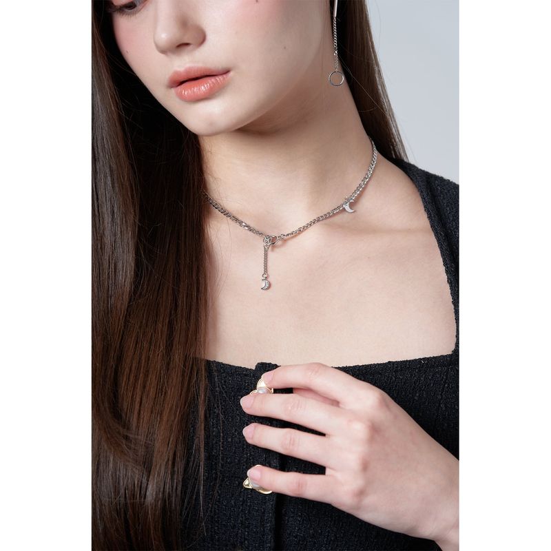 ECLIPSE MOON NECKLACE