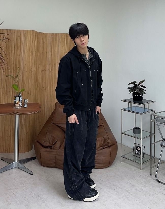 Edo Rivet Pocket Hooded Jacket