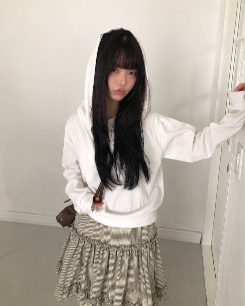 Mora Off-Shoulder Hoodie Sweatshirt