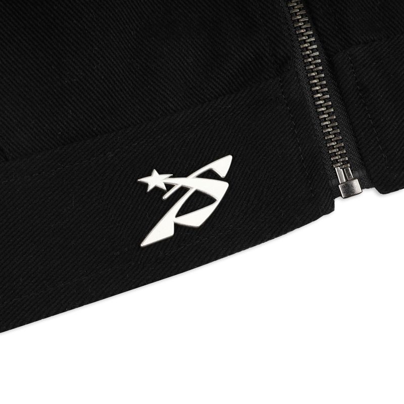 SWE SCRIPT JACKET - BLACK