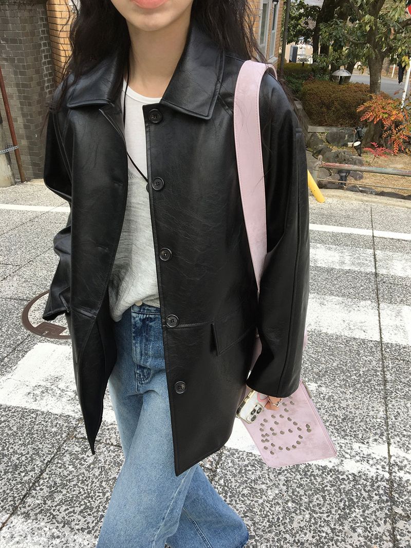 [MADE] ENTRY LEATHER JACKET