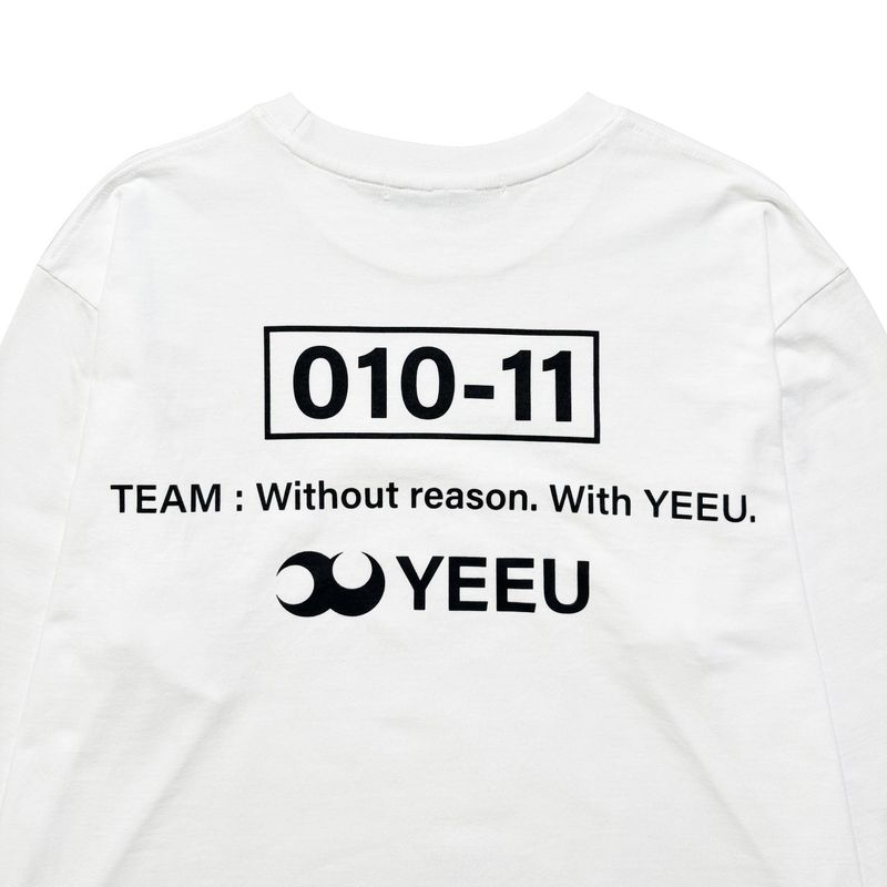 TEAM LOGO LONGSLEEVE (WHITE)