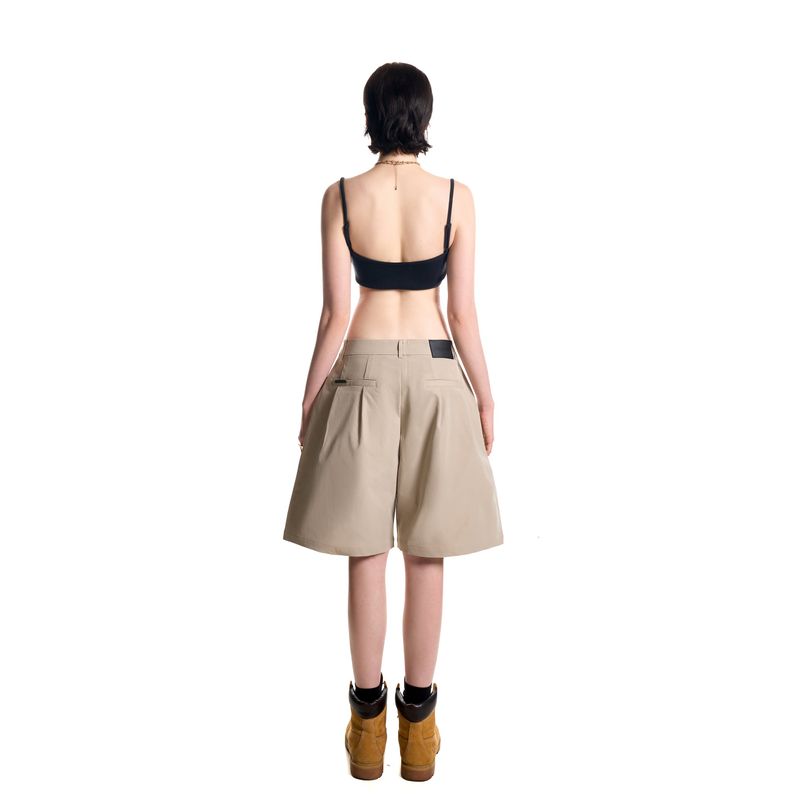 HADES PLEATED CASUAL SHORTS 