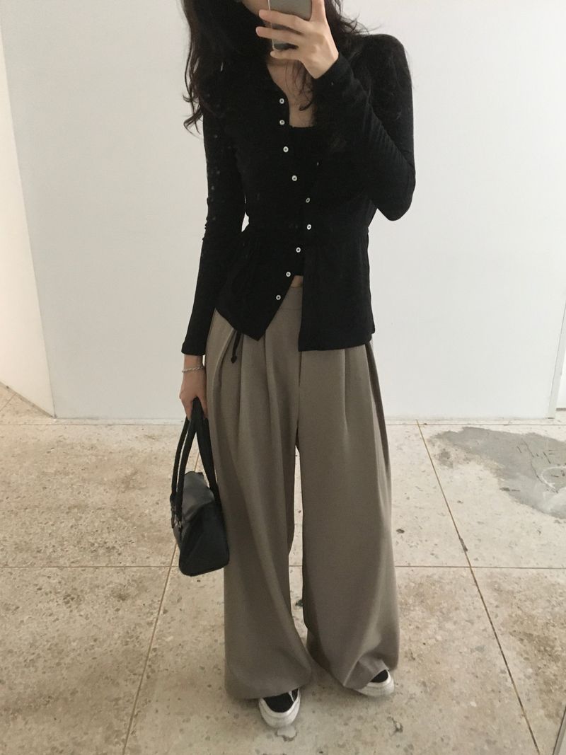 Fall Pintuck Slacks