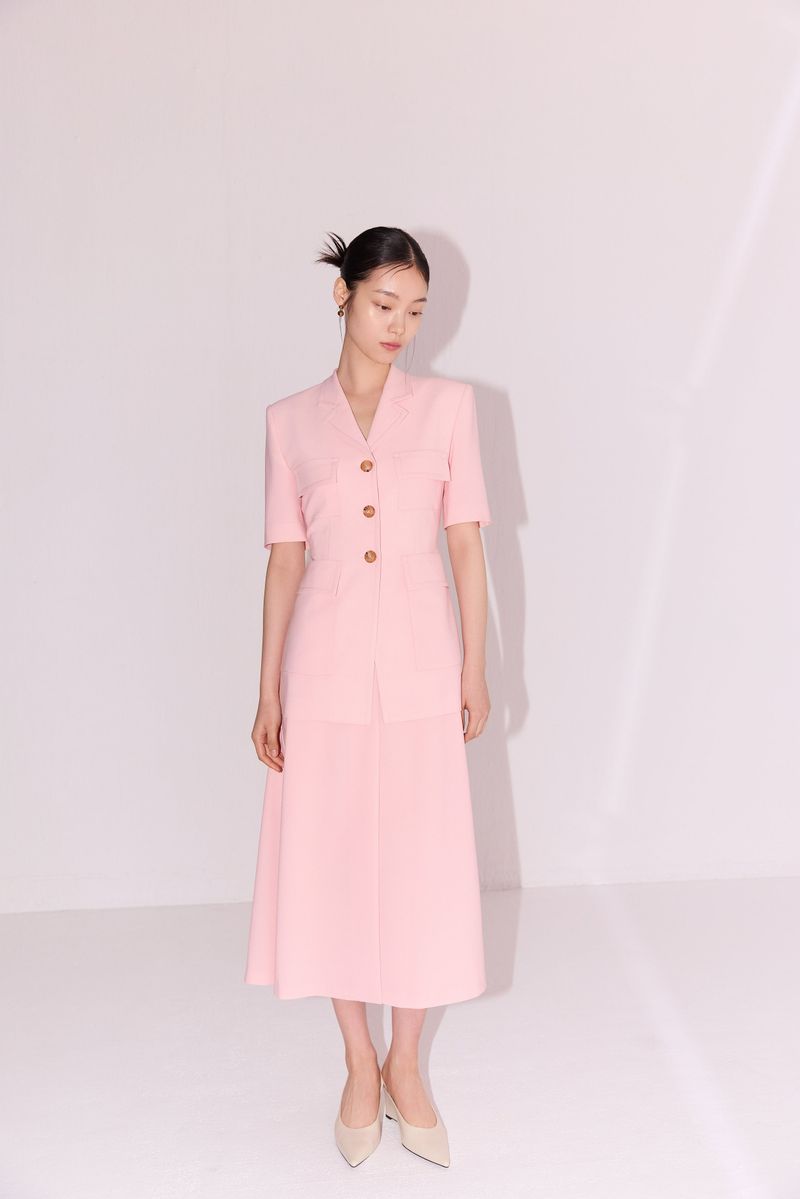 NO.24 JACKET - PINK BEIGE