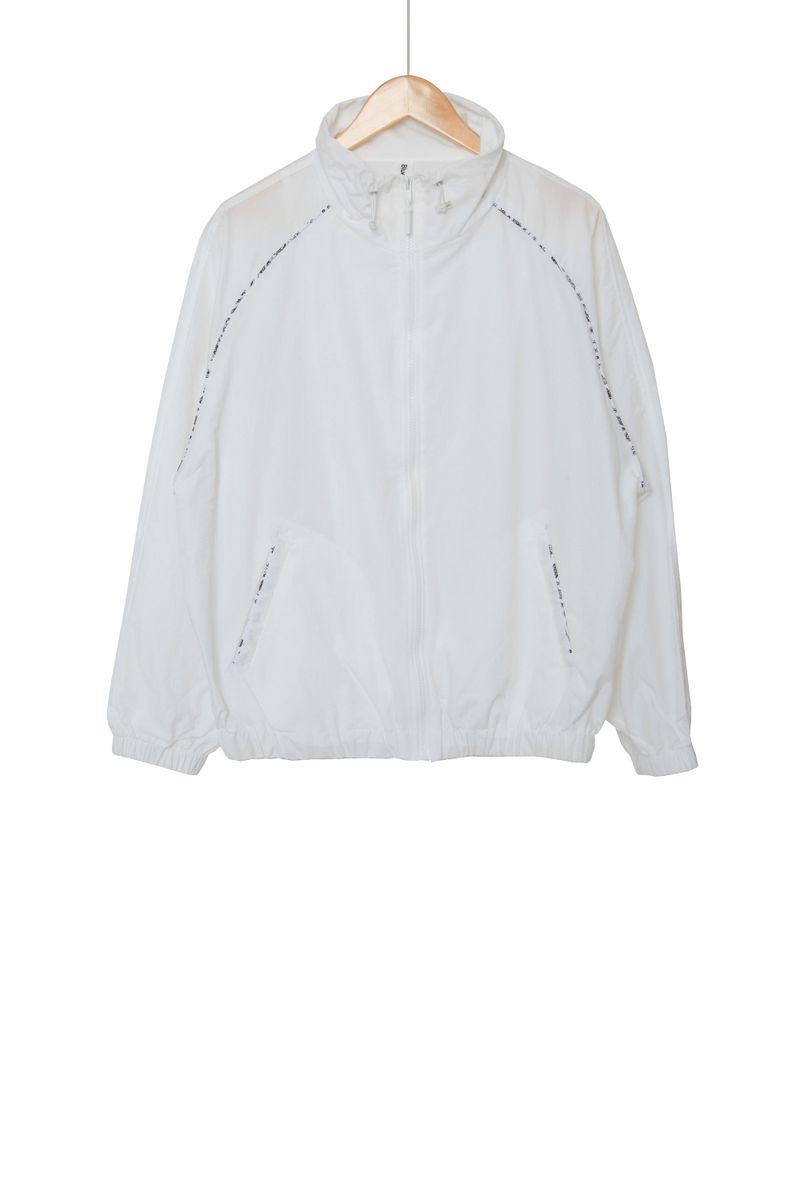 Paisley Piping Zip-Up