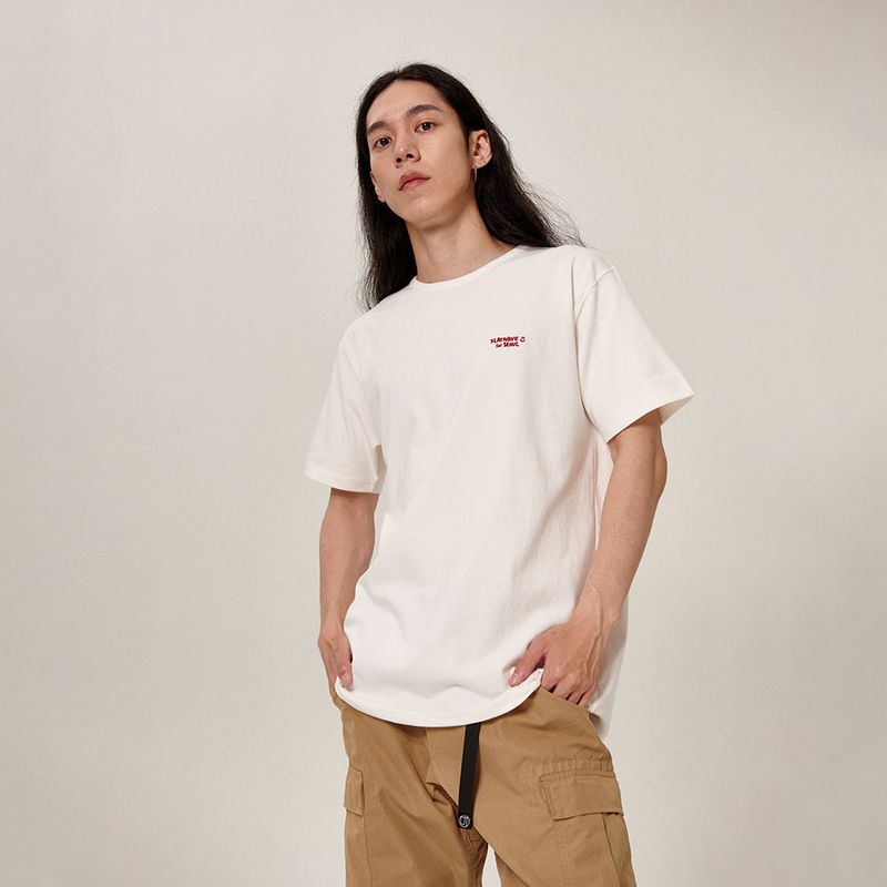 Naz Classic Logo T-Shirt White