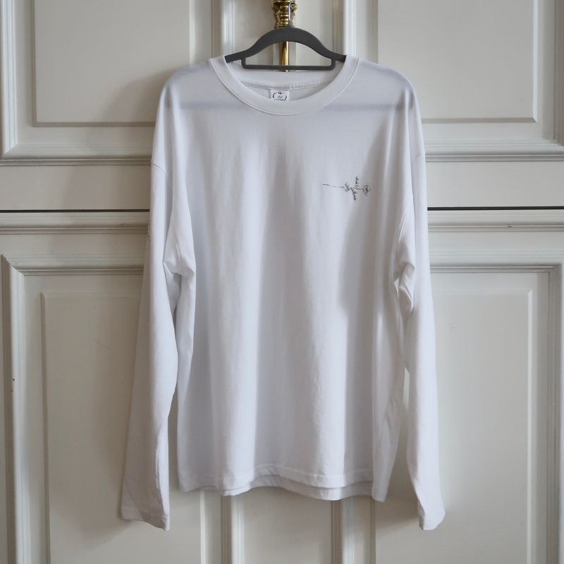 Garden long sleeve T (white)