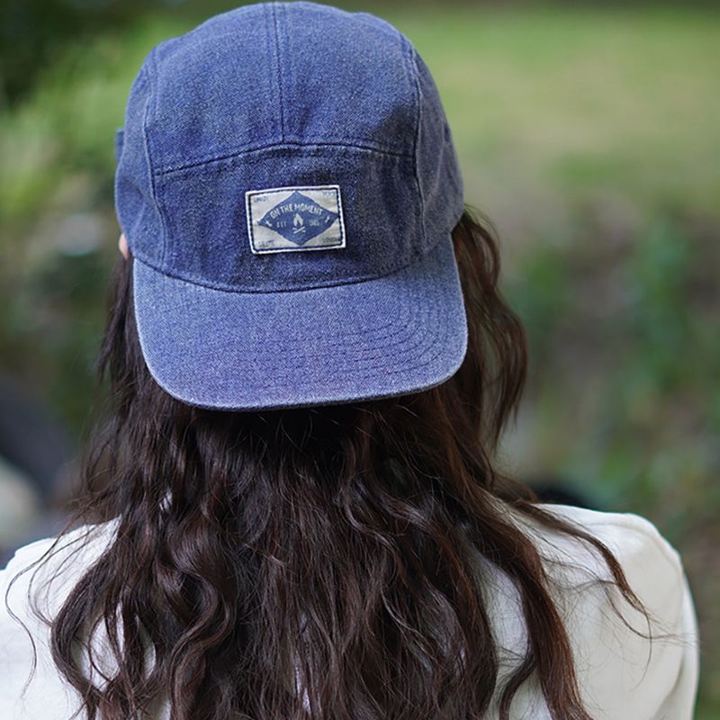 On the Moment Outdoor Washing Denim Camp Cap C3 NAVY