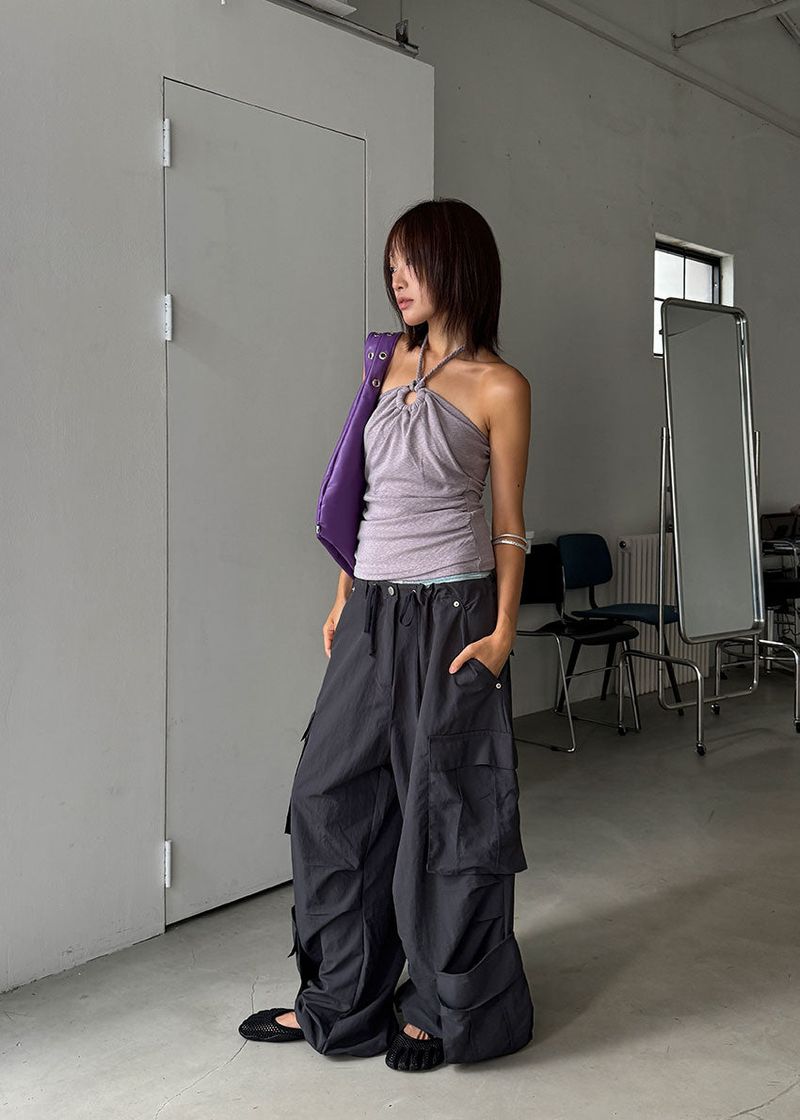 ROPE HALTER TOP