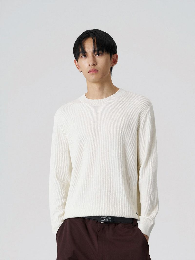 FMACM Surreal Print Knitted Sweater