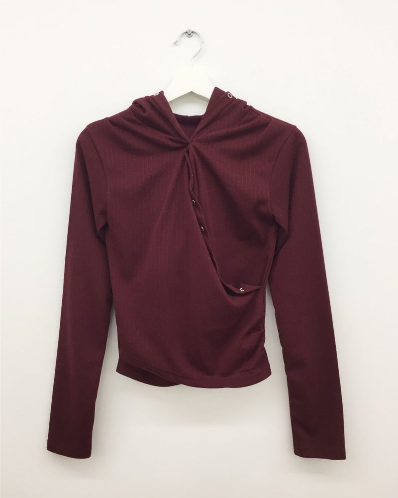 Groove Button Hoodie (3color)