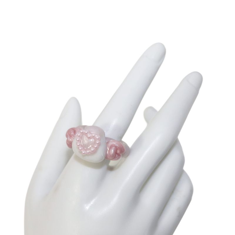 [MADE] Pink Onigiri Ring