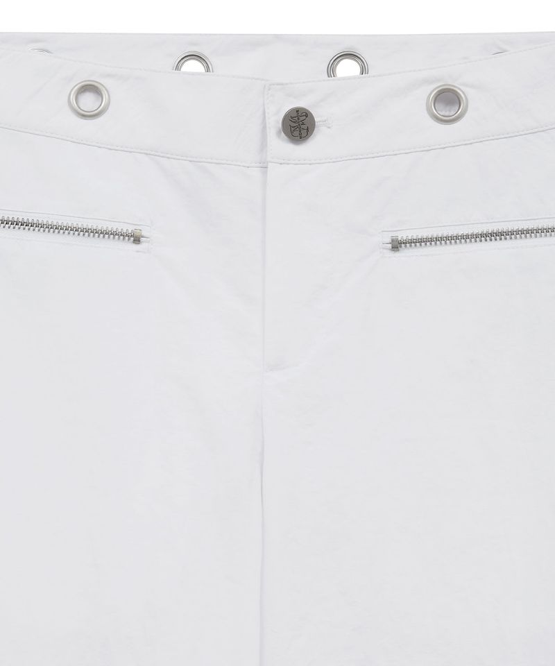 ストラップnyパンツ(white)