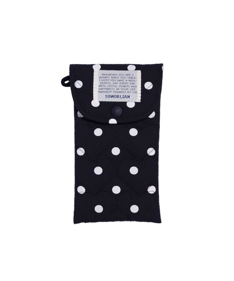 Soworlian(ソウォリアン)の「Pencil Pouch_Dot Black(Miscellaneous Goods/Stationery)」