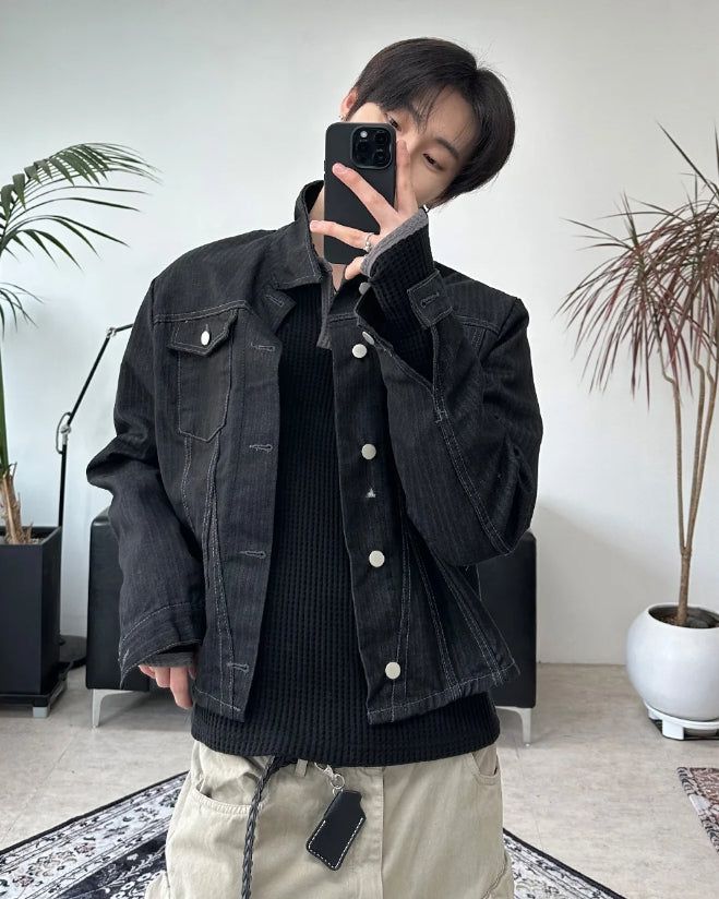 LP Back Slash Denim Jacket