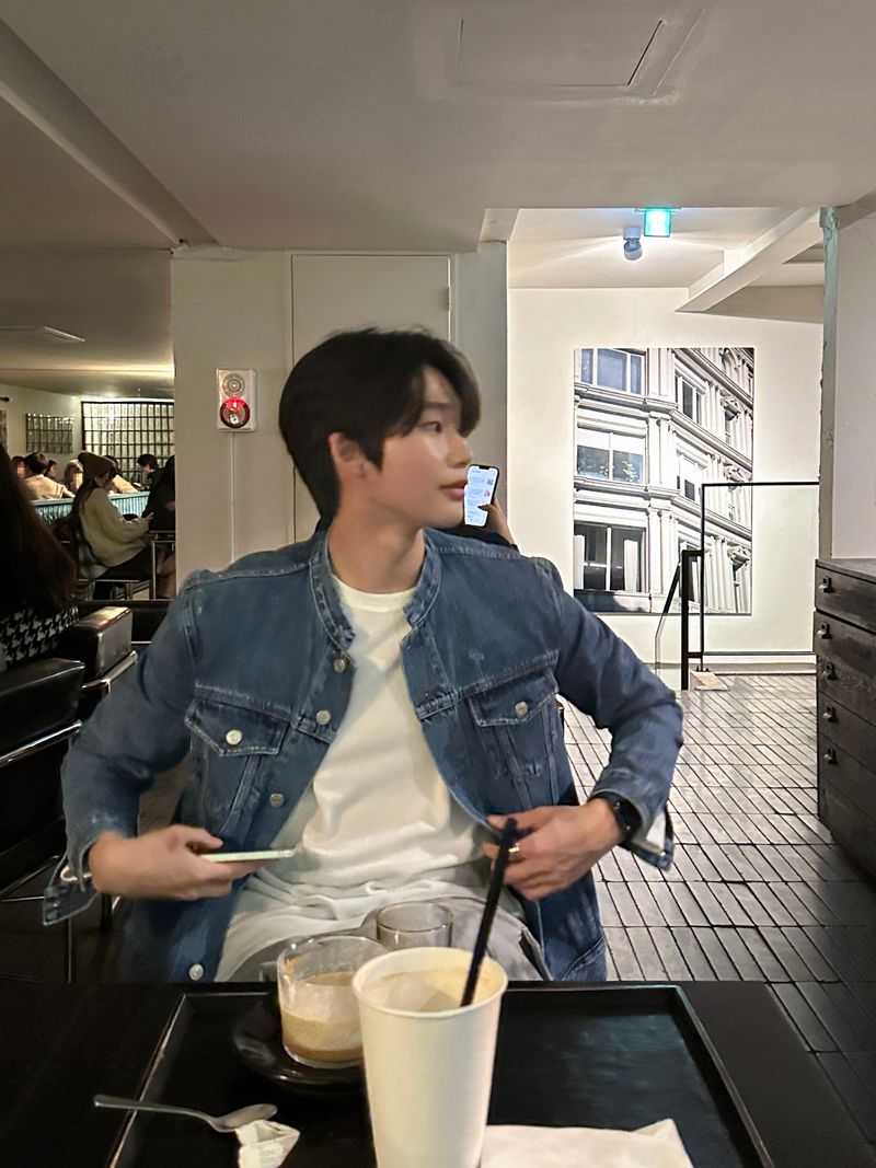 LMN Semi-Overs China Denim Jacket (blue)