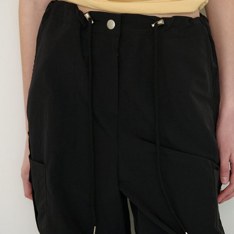  SUMMER CARGO PANTS, BLACK