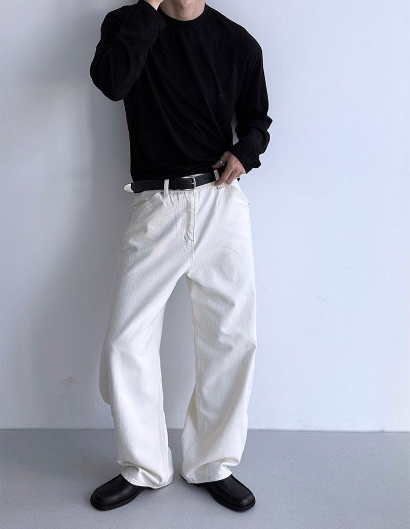Basic crop long sleeves(4color)