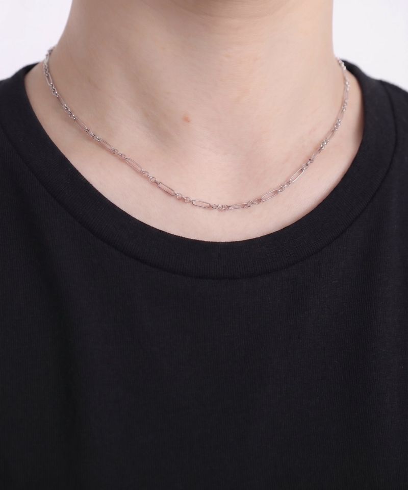BASSCLEF（ベースクレフ）の「Surgical Stainless Steel Necklace_CLEF Link Point NEC（Accessories）」