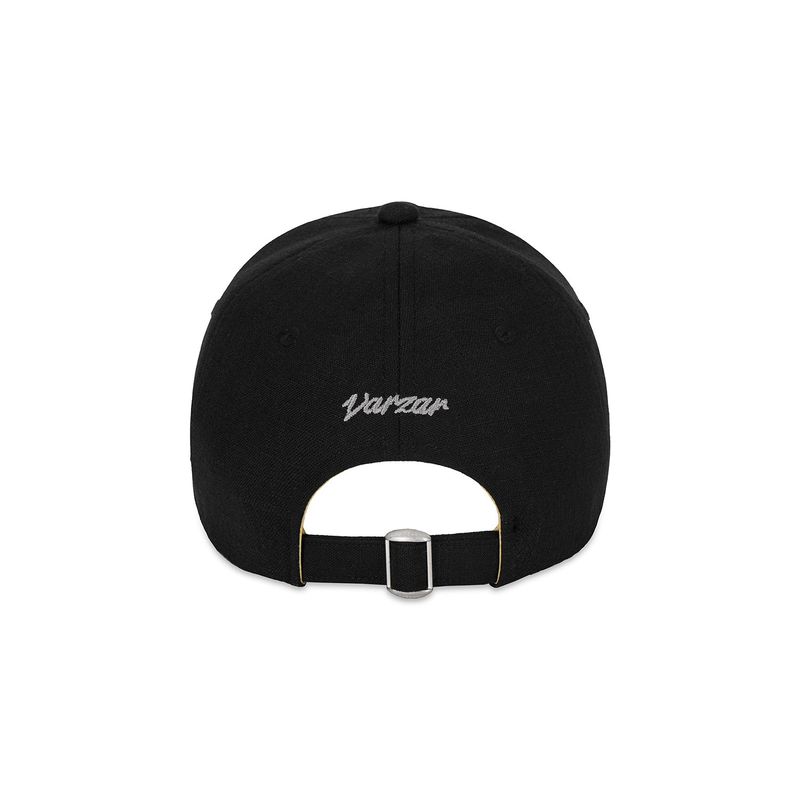 Flow VZ Leather Patch Ball Cap Black