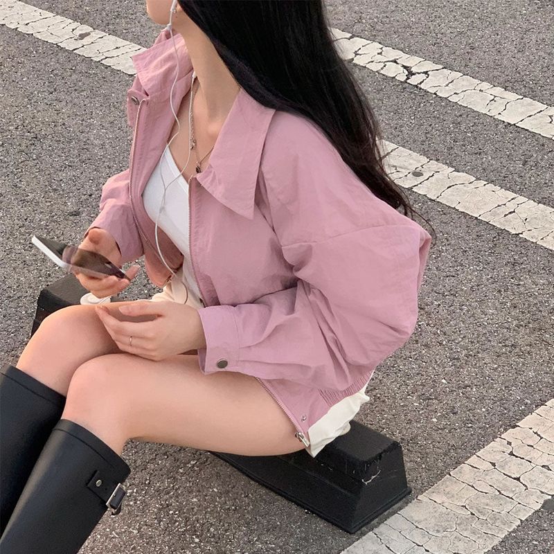 [Bellide made] Bubble Hidden Cropped Field Jacket