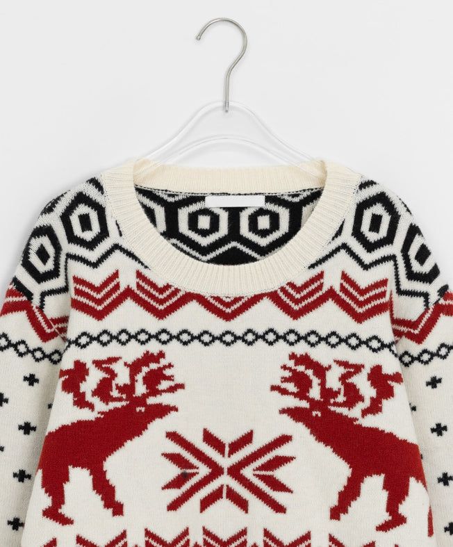 Hackat Round Over Nordic Knit
