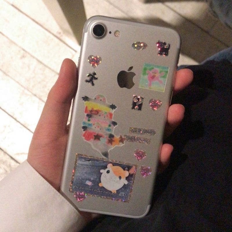 5W1H hologram sticker