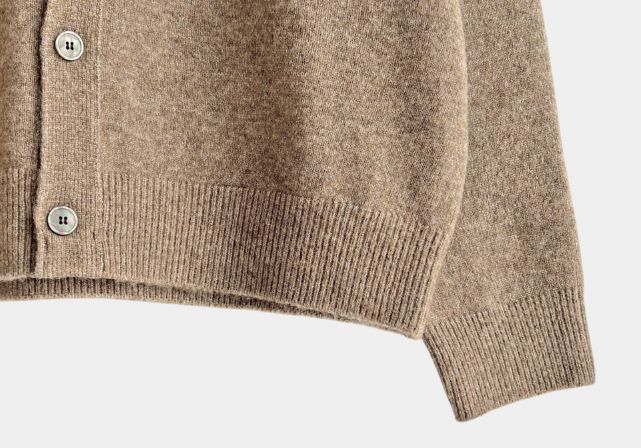 Distro Everyday Round Knit Cardigan