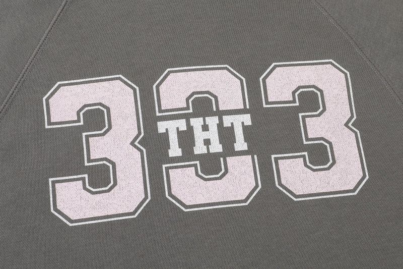Sporty 333 hoodie - charcoal