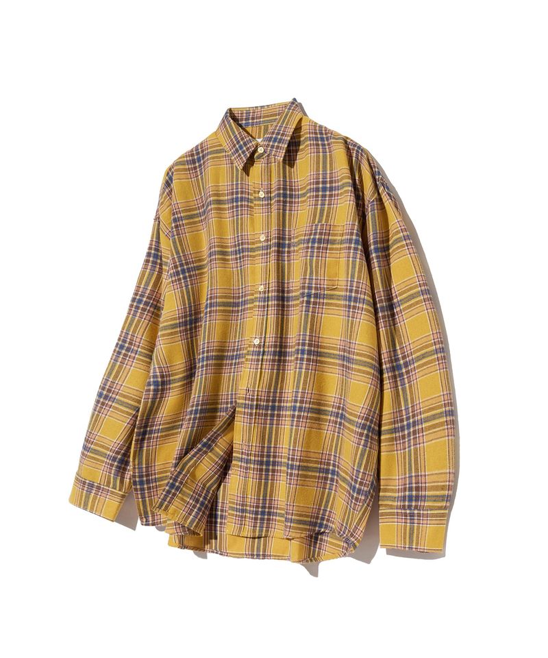 standard error(スタンダードエラー)の「87-STAN079 Retro OverFit Pocket Long-Sleeved Check Shirt(Tops)」