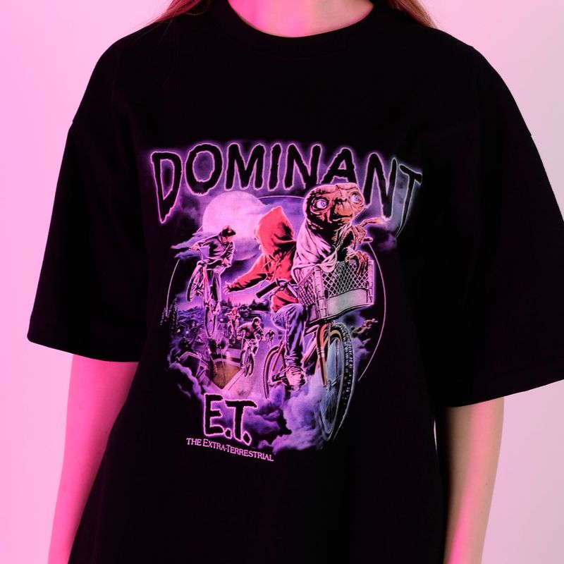 DOMINANT ALIEN OVER FIT T-SHIRTS