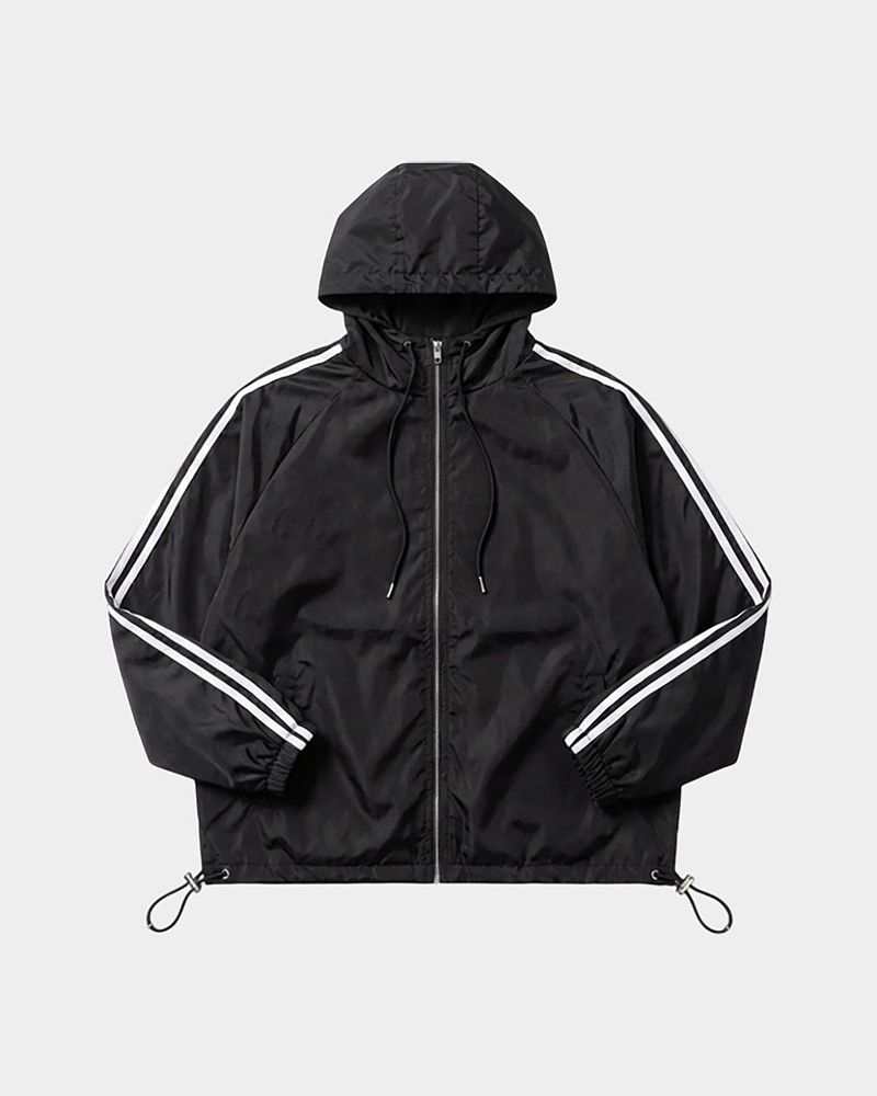 Dian Lightweight Hood Track Windbreaker