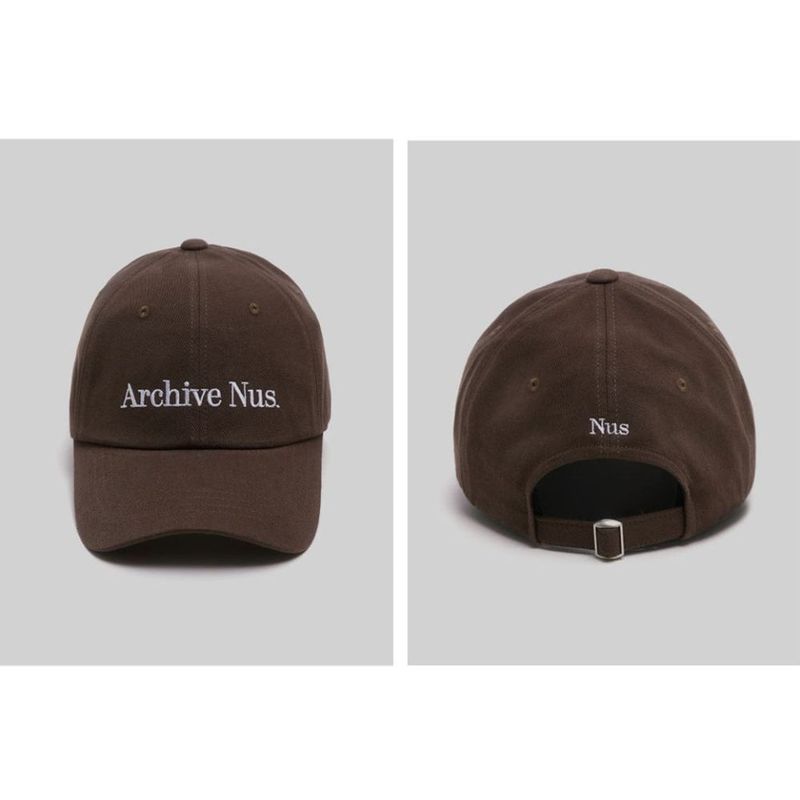 Nus. x Huke Archive ball cap (NAVY)