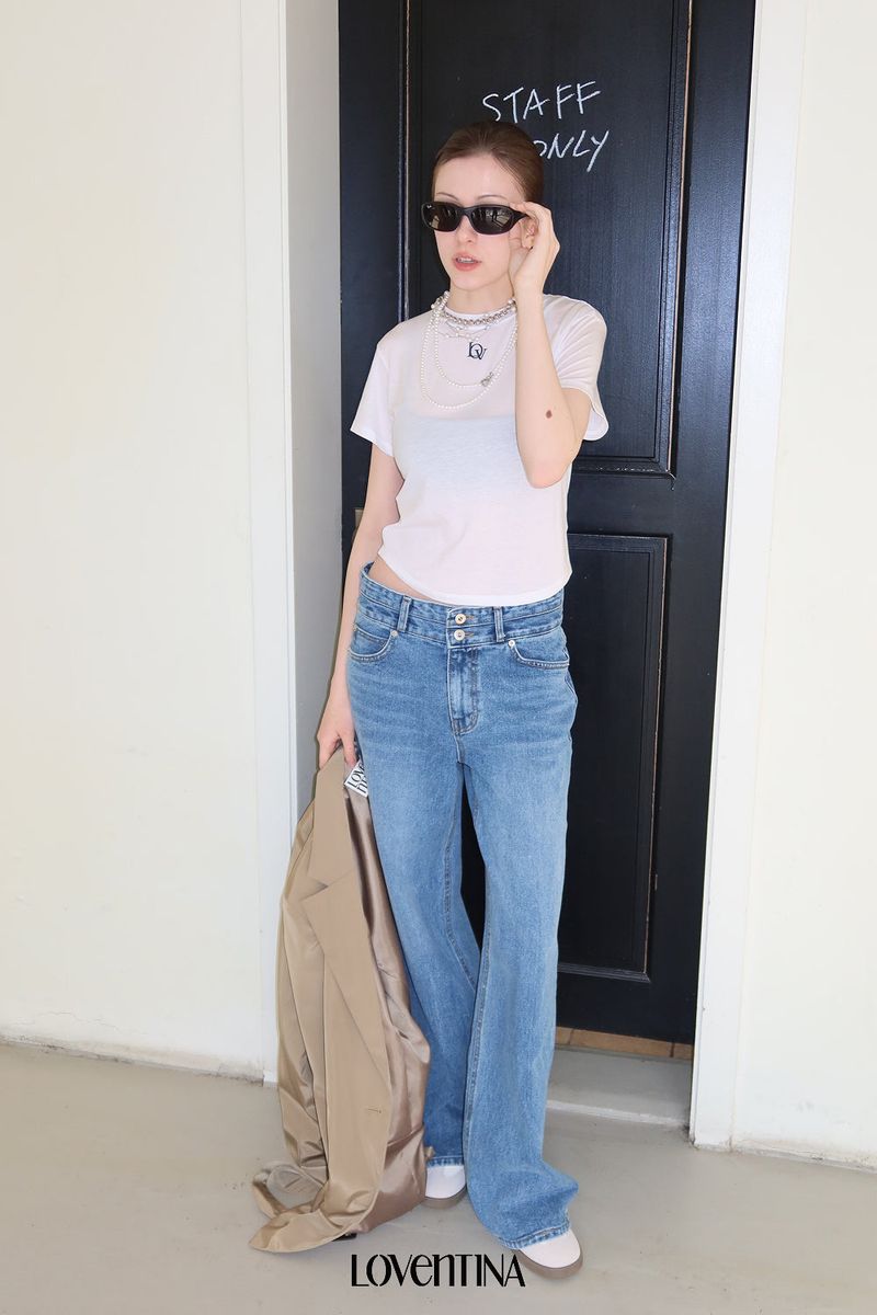 TWO-BUTTON DENIM_BLUE