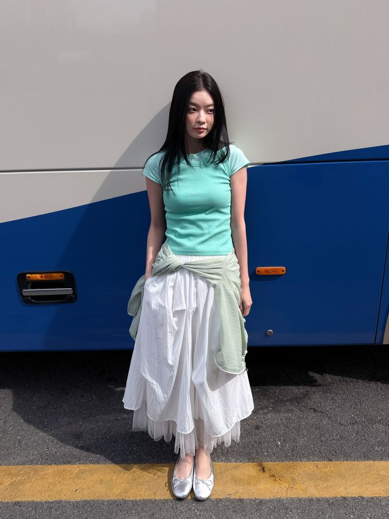  RIB LAYERED SLEEVELESS