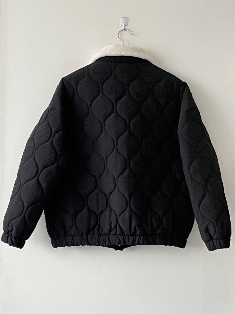 Shearing revers collar jumper