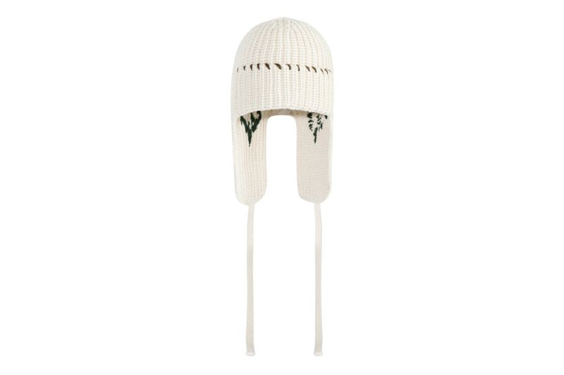 HAND STITCH KNIT TROOPER HAT