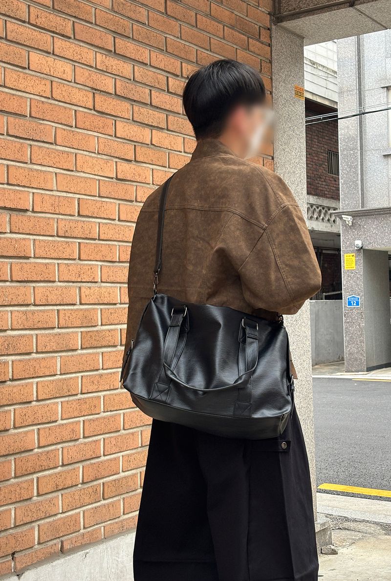 Daily Leather Cross Bag
