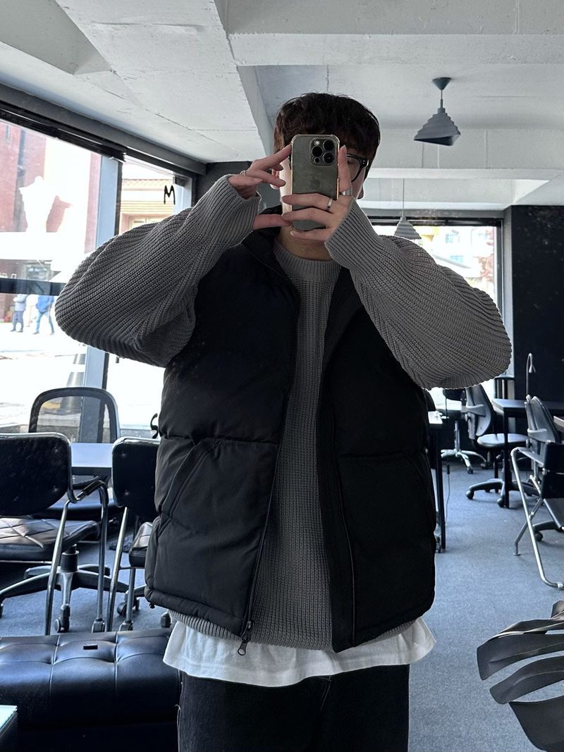 wellon 100% bang bang padding short jumper