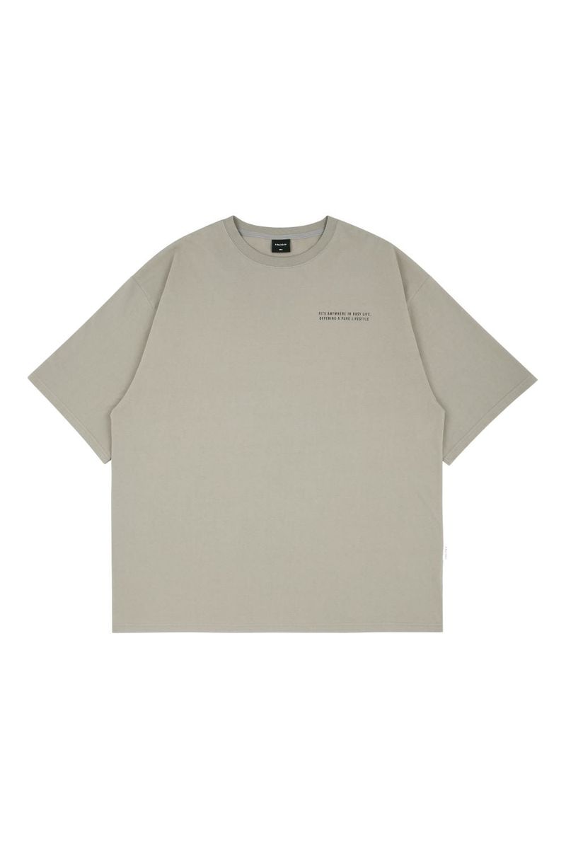 P:ReinSein（レインセイン）の「Khaki Keyboard Overfit T-shirt（Tops）」