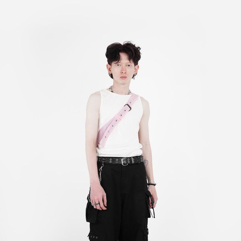 HIERARCHY STUDIOS TMTNW - Pink Moon Nylon Bag