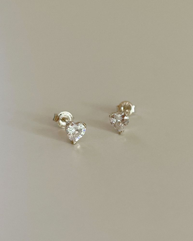 Bijou cubic earring (silver)