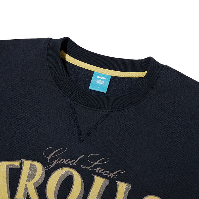 TROLLS VINTAGE GRAPHIC NAPPING SWEATSHIRT - NAVY