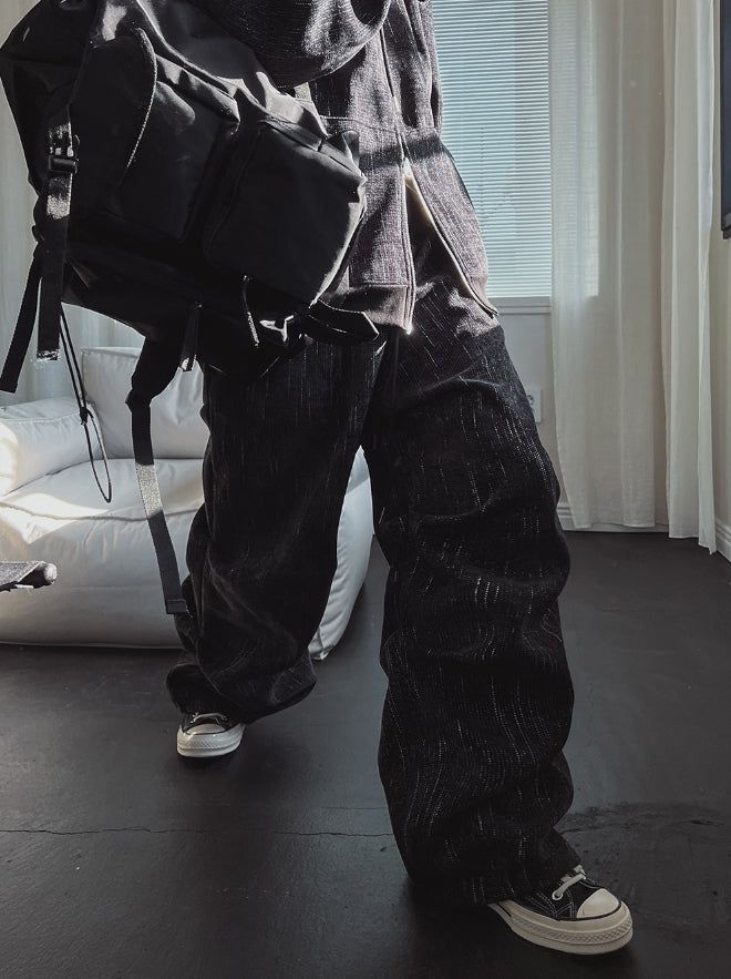 Dets stripe two way pants